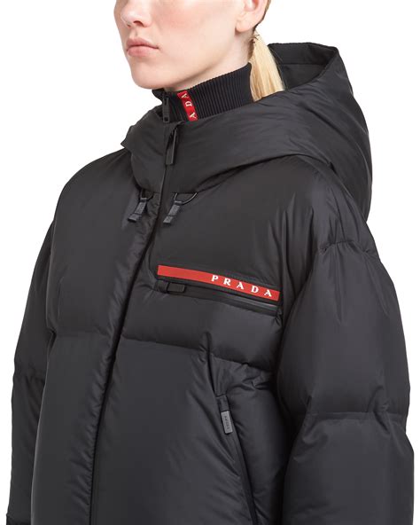 prada puffer coat women|prada puffer jacket cropped.